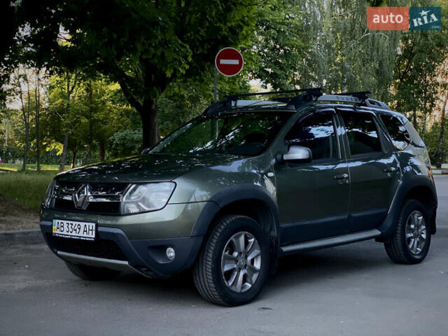 Зеленый Рено Дастер, объемом двигателя 1.46 л и пробегом 188 тыс. км за 11500 $, фото 1 на Automoto.ua