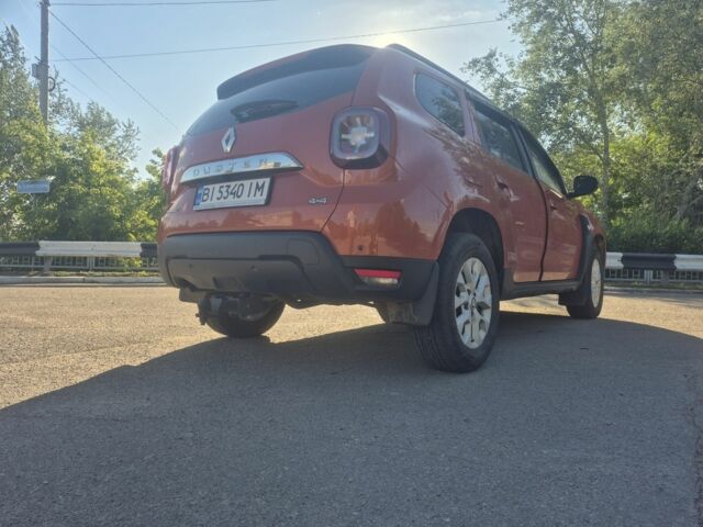 Помаранчевий Рено Дастер, об'ємом двигуна 1.5 л та пробігом 50 тис. км за 18500 $, фото 2 на Automoto.ua