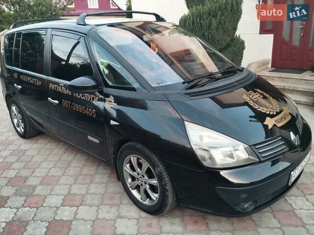 Черный Рено Эспейс, объемом двигателя 2.2 л и пробегом 329 тыс. км за 5200 $, фото 4 на Automoto.ua