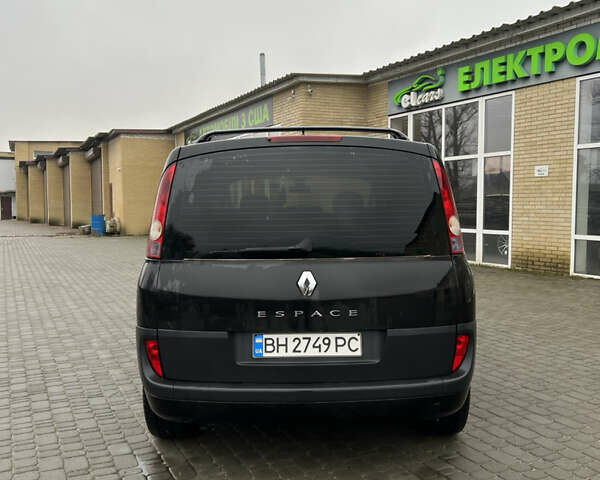 Черный Рено Эспейс, объемом двигателя 2.19 л и пробегом 350 тыс. км за 3700 $, фото 4 на Automoto.ua