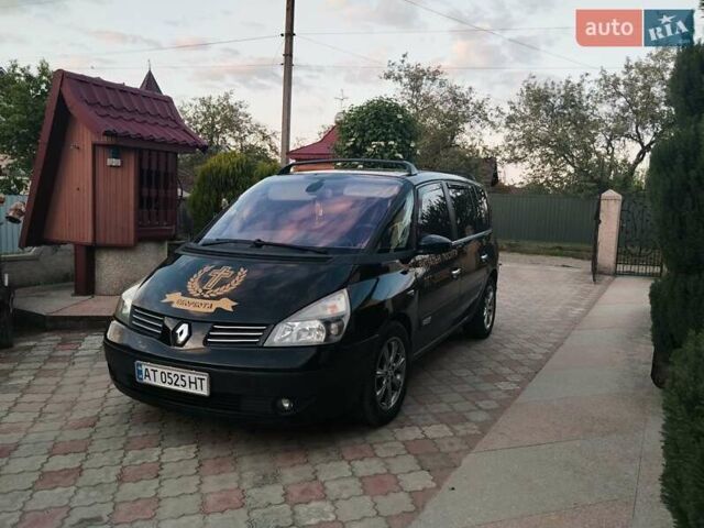 Черный Рено Эспейс, объемом двигателя 2.2 л и пробегом 329 тыс. км за 5200 $, фото 3 на Automoto.ua