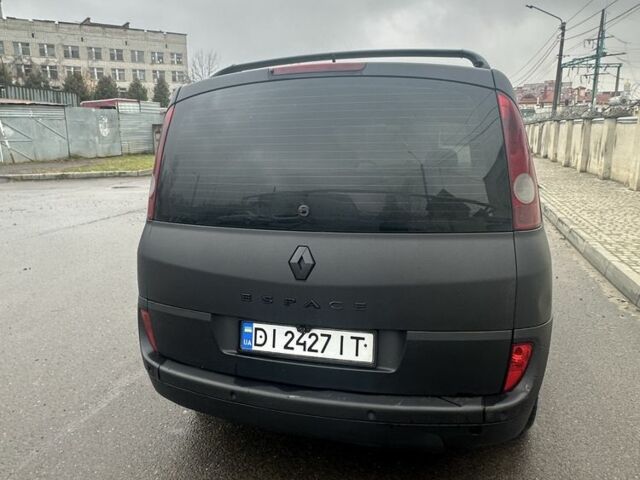 Черный Рено Эспейс, объемом двигателя 2.2 л и пробегом 275 тыс. км за 3500 $, фото 3 на Automoto.ua