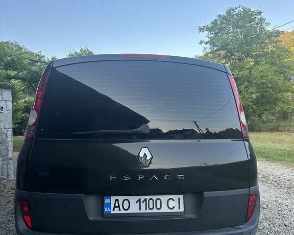 Черный Рено Эспейс, объемом двигателя 2 л и пробегом 251 тыс. км за 5100 $, фото 5 на Automoto.ua