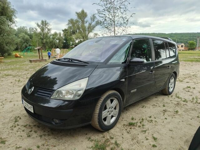 Черный Рено Эспейс, объемом двигателя 3 л и пробегом 400 тыс. км за 5449 $, фото 1 на Automoto.ua