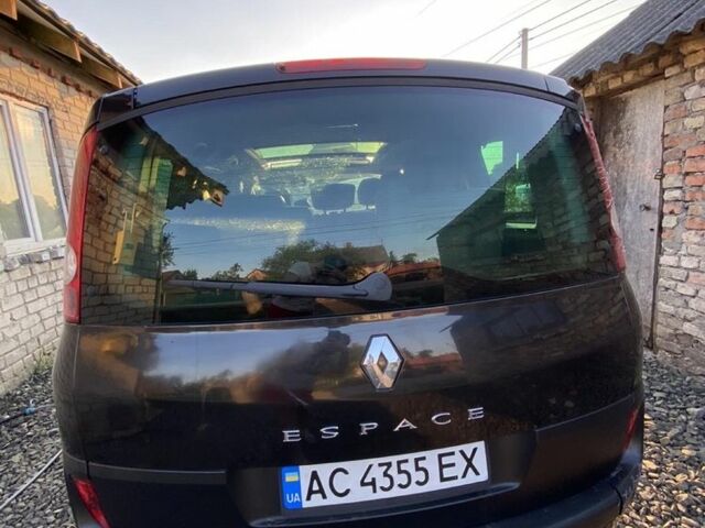 Черный Рено Эспейс, объемом двигателя 2.2 л и пробегом 216 тыс. км за 4000 $, фото 3 на Automoto.ua