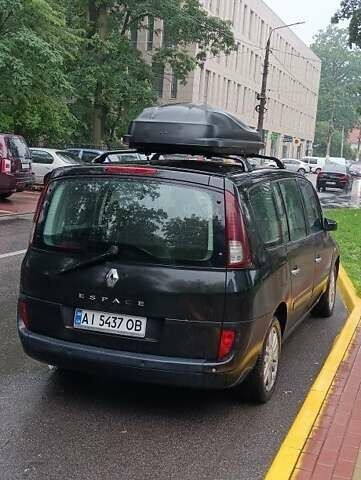 Черный Рено Эспейс, объемом двигателя 3 л и пробегом 290 тыс. км за 5200 $, фото 6 на Automoto.ua