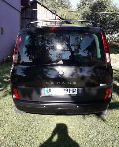 Черный Рено Эспейс, объемом двигателя 2 л и пробегом 238 тыс. км за 6600 $, фото 13 на Automoto.ua