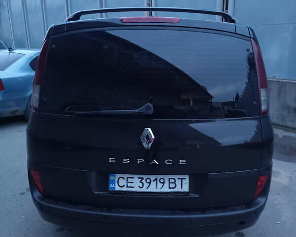 Черный Рено Эспейс, объемом двигателя 2 л и пробегом 380 тыс. км за 6700 $, фото 3 на Automoto.ua