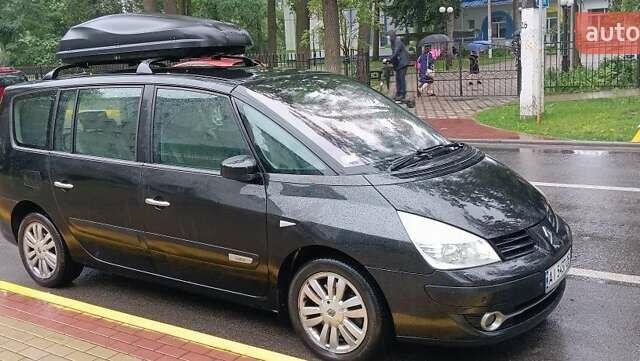 Черный Рено Эспейс, объемом двигателя 3 л и пробегом 290 тыс. км за 5200 $, фото 3 на Automoto.ua