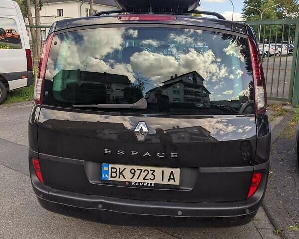 Чорний Рено Еспейс, об'ємом двигуна 2 л та пробігом 282 тис. км за 5890 $, фото 5 на Automoto.ua