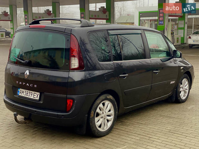 Чорний Рено Еспейс, об'ємом двигуна 2 л та пробігом 256 тис. км за 7499 $, фото 8 на Automoto.ua