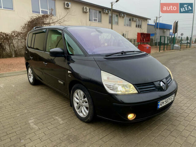 Чорний Рено Еспейс, об'ємом двигуна 2 л та пробігом 256 тис. км за 7499 $, фото 5 на Automoto.ua