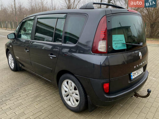 Чорний Рено Еспейс, об'ємом двигуна 2 л та пробігом 256 тис. км за 7499 $, фото 13 на Automoto.ua