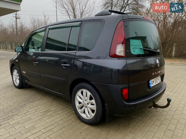 Чорний Рено Еспейс, об'ємом двигуна 2 л та пробігом 256 тис. км за 7499 $, фото 12 на Automoto.ua