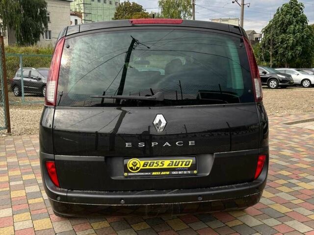 Черный Рено Эспейс, объемом двигателя 2 л и пробегом 197 тыс. км за 7800 $, фото 5 на Automoto.ua