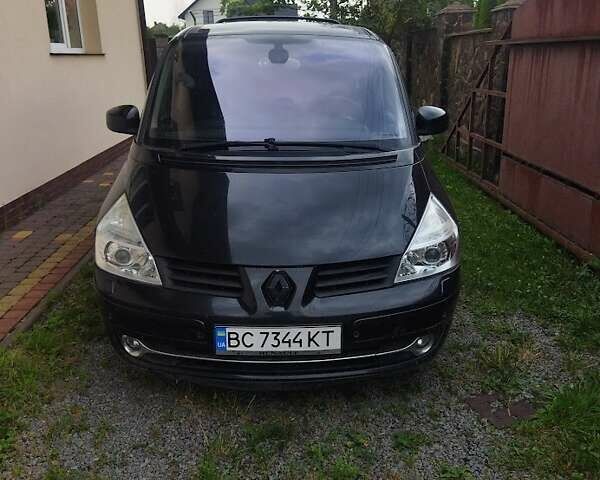 Черный Рено Эспейс, объемом двигателя 2 л и пробегом 210 тыс. км за 7100 $, фото 1 на Automoto.ua