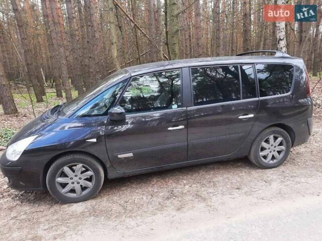 Черный Рено Эспейс, объемом двигателя 2 л и пробегом 148 тыс. км за 9877 $, фото 1 на Automoto.ua
