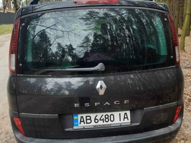 Чорний Рено Еспейс, об'ємом двигуна 2 л та пробігом 148 тис. км за 9877 $, фото 2 на Automoto.ua