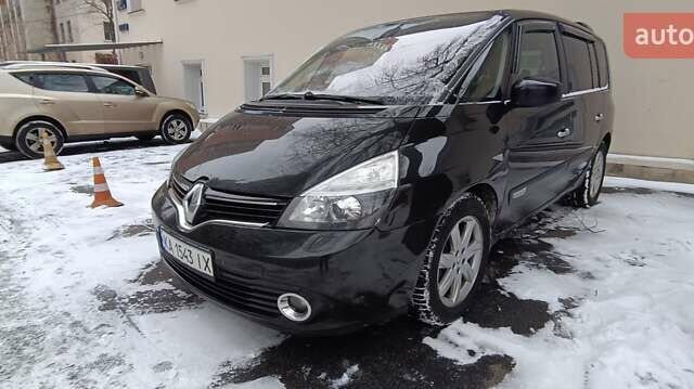 Черный Рено Эспейс, объемом двигателя 2 л и пробегом 303 тыс. км за 10000 $, фото 1 на Automoto.ua