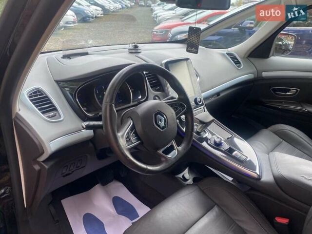 Чорний Рено Еспейс, об'ємом двигуна 1.6 л та пробігом 231 тис. км за 16545 $, фото 10 на Automoto.ua