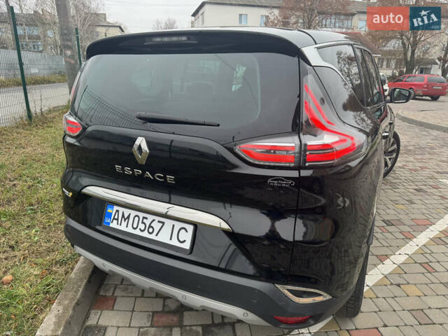 Чорний Рено Еспейс, об'ємом двигуна 1.6 л та пробігом 288 тис. км за 15700 $, фото 6 на Automoto.ua