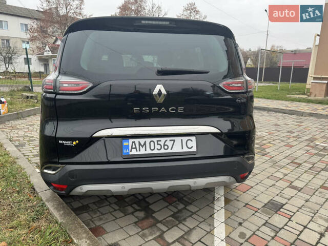 Чорний Рено Еспейс, об'ємом двигуна 1.6 л та пробігом 288 тис. км за 15700 $, фото 5 на Automoto.ua