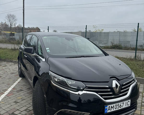 Чорний Рено Еспейс, об'ємом двигуна 1.6 л та пробігом 288 тис. км за 15700 $, фото 8 на Automoto.ua