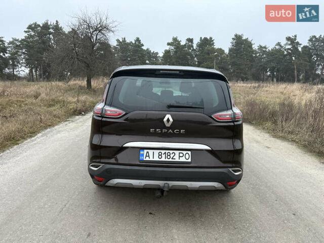 Коричневый Рено Эспейс, объемом двигателя 1.6 л и пробегом 226 тыс. км за 16500 $, фото 2 на Automoto.ua