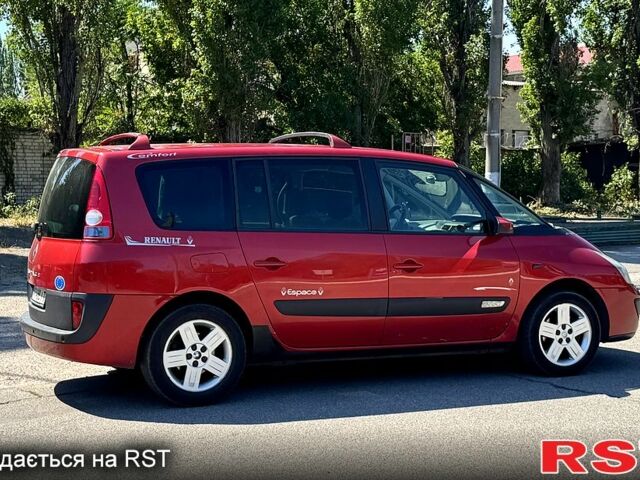 Рено Эспейс 2004 в Запорожье на Automoto.ua Красный Рено Эспейс, объемом двигателя 1.9 л и пробегом 0 тыс. км за 3999 $, фото 1 на Automoto.ua