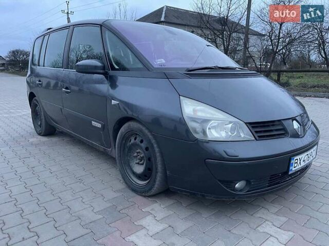 Серый Рено Эспейс, объемом двигателя 2.2 л и пробегом 280 тыс. км за 3000 $, фото 3 на Automoto.ua