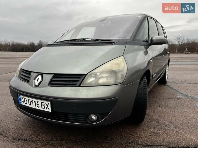 Серый Рено Эспейс, объемом двигателя 2.2 л и пробегом 311 тыс. км за 3850 $, фото 12 на Automoto.ua