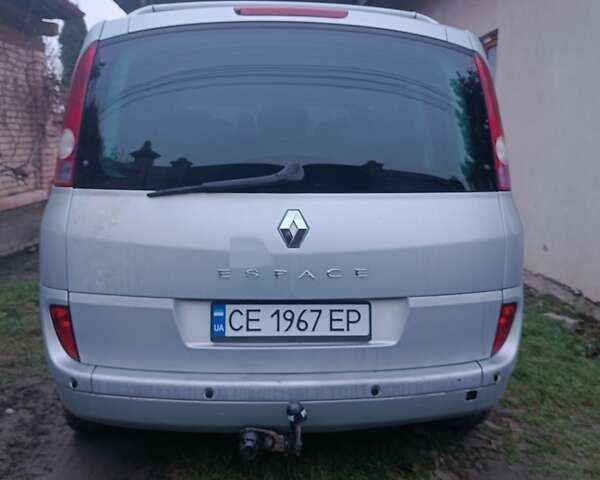 Серый Рено Эспейс, объемом двигателя 2.19 л и пробегом 360 тыс. км за 3700 $, фото 3 на Automoto.ua