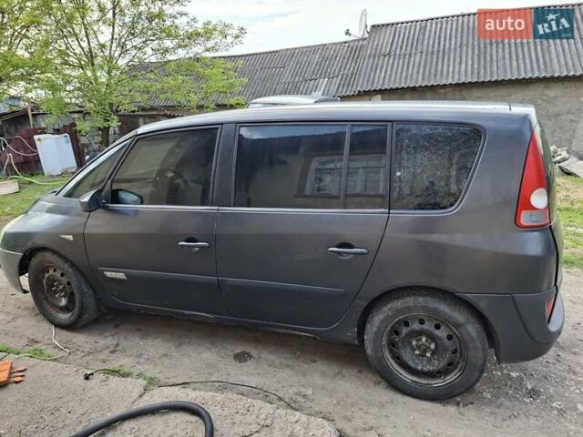 Серый Рено Эспейс, объемом двигателя 2.19 л и пробегом 312 тыс. км за 3500 $, фото 7 на Automoto.ua