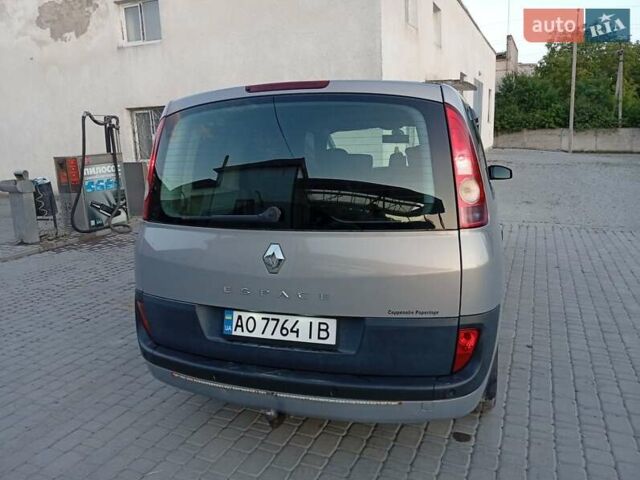 Сірий Рено Еспейс, об'ємом двигуна 2.2 л та пробігом 340 тис. км за 4500 $, фото 8 на Automoto.ua