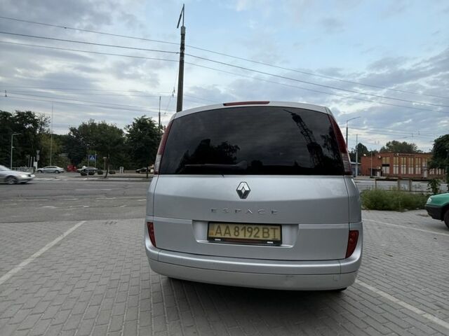 Сірий Рено Еспейс, об'ємом двигуна 3.5 л та пробігом 155 тис. км за 6500 $, фото 16 на Automoto.ua