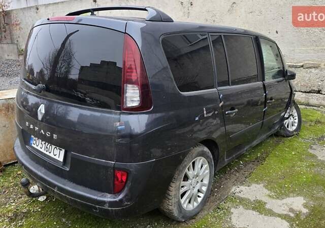 Серый Рено Эспейс, объемом двигателя 2 л и пробегом 250 тыс. км за 3200 $, фото 1 на Automoto.ua