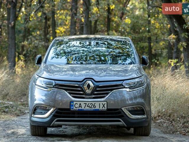 Серый Рено Эспейс, объемом двигателя 1.6 л и пробегом 170 тыс. км за 16500 $, фото 3 на Automoto.ua