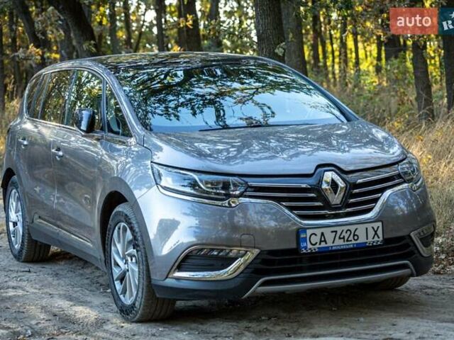 Серый Рено Эспейс, объемом двигателя 1.6 л и пробегом 170 тыс. км за 16500 $, фото 1 на Automoto.ua