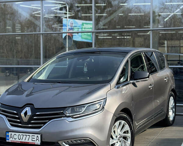 Серый Рено Эспейс, объемом двигателя 1.6 л и пробегом 286 тыс. км за 15500 $, фото 1 на Automoto.ua