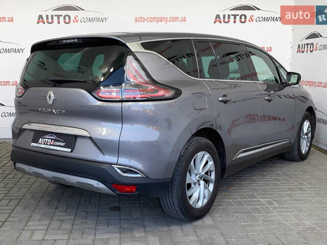 Рено Эспейс 2016 в Львове на Automoto.ua Серый Рено Эспейс, объемом двигателя 1.6 л и пробегом 191 тыс. км за 16950 $, фото 2 на Automoto.ua
