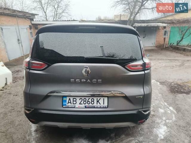 Серый Рено Эспейс, объемом двигателя 1.6 л и пробегом 230 тыс. км за 17400 $, фото 165 на Automoto.ua