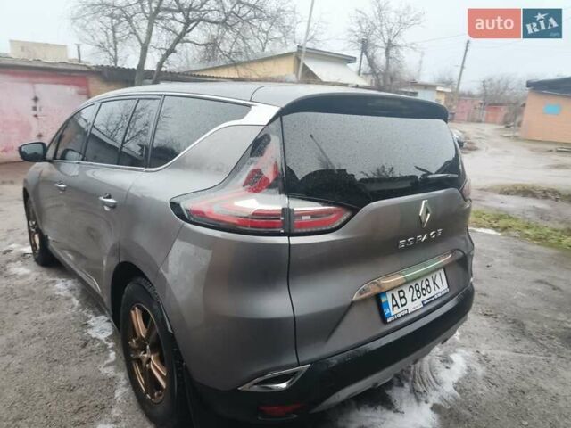 Серый Рено Эспейс, объемом двигателя 1.6 л и пробегом 230 тыс. км за 17400 $, фото 169 на Automoto.ua