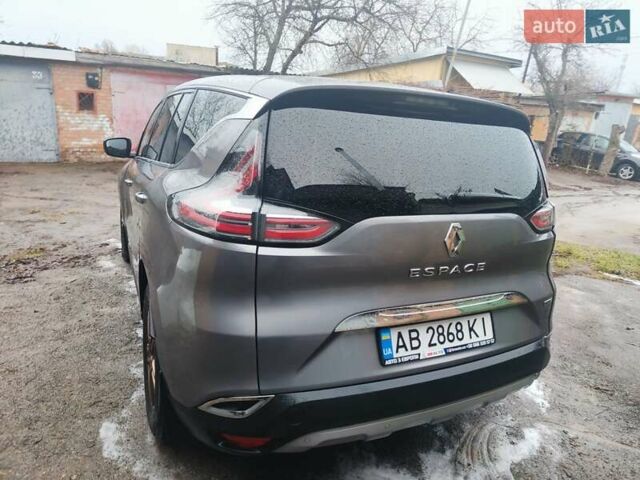 Серый Рено Эспейс, объемом двигателя 1.6 л и пробегом 230 тыс. км за 17400 $, фото 34 на Automoto.ua