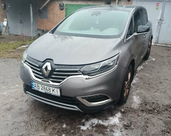 Серый Рено Эспейс, объемом двигателя 1.6 л и пробегом 230 тыс. км за 17400 $, фото 143 на Automoto.ua