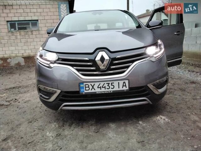 Серый Рено Эспейс, объемом двигателя 1.6 л и пробегом 230 тыс. км за 17000 $, фото 6 на Automoto.ua