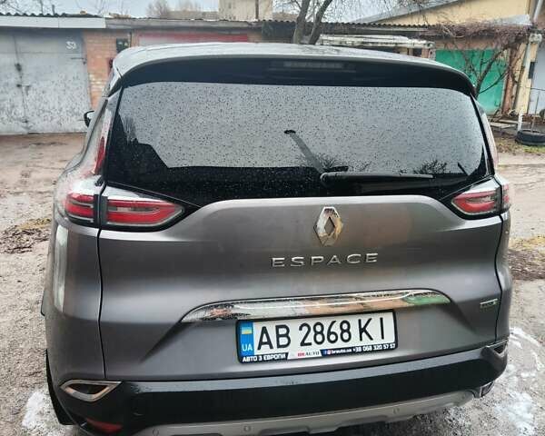 Серый Рено Эспейс, объемом двигателя 1.6 л и пробегом 230 тыс. км за 17400 $, фото 132 на Automoto.ua