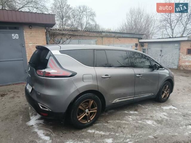 Серый Рено Эспейс, объемом двигателя 1.6 л и пробегом 230 тыс. км за 17400 $, фото 160 на Automoto.ua