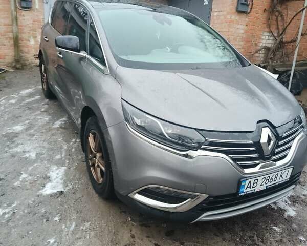 Серый Рено Эспейс, объемом двигателя 1.6 л и пробегом 230 тыс. км за 17400 $, фото 150 на Automoto.ua