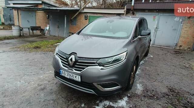 Серый Рено Эспейс, объемом двигателя 1.6 л и пробегом 230 тыс. км за 17400 $, фото 130 на Automoto.ua