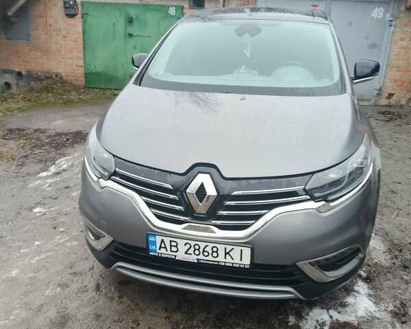 Серый Рено Эспейс, объемом двигателя 1.6 л и пробегом 230 тыс. км за 17400 $, фото 145 на Automoto.ua